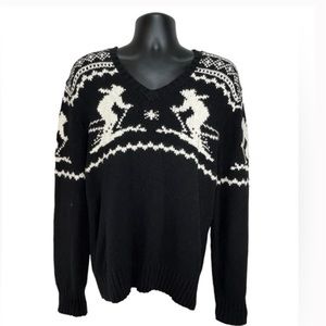 Polo by Ralph Lauren Black and White Sweater